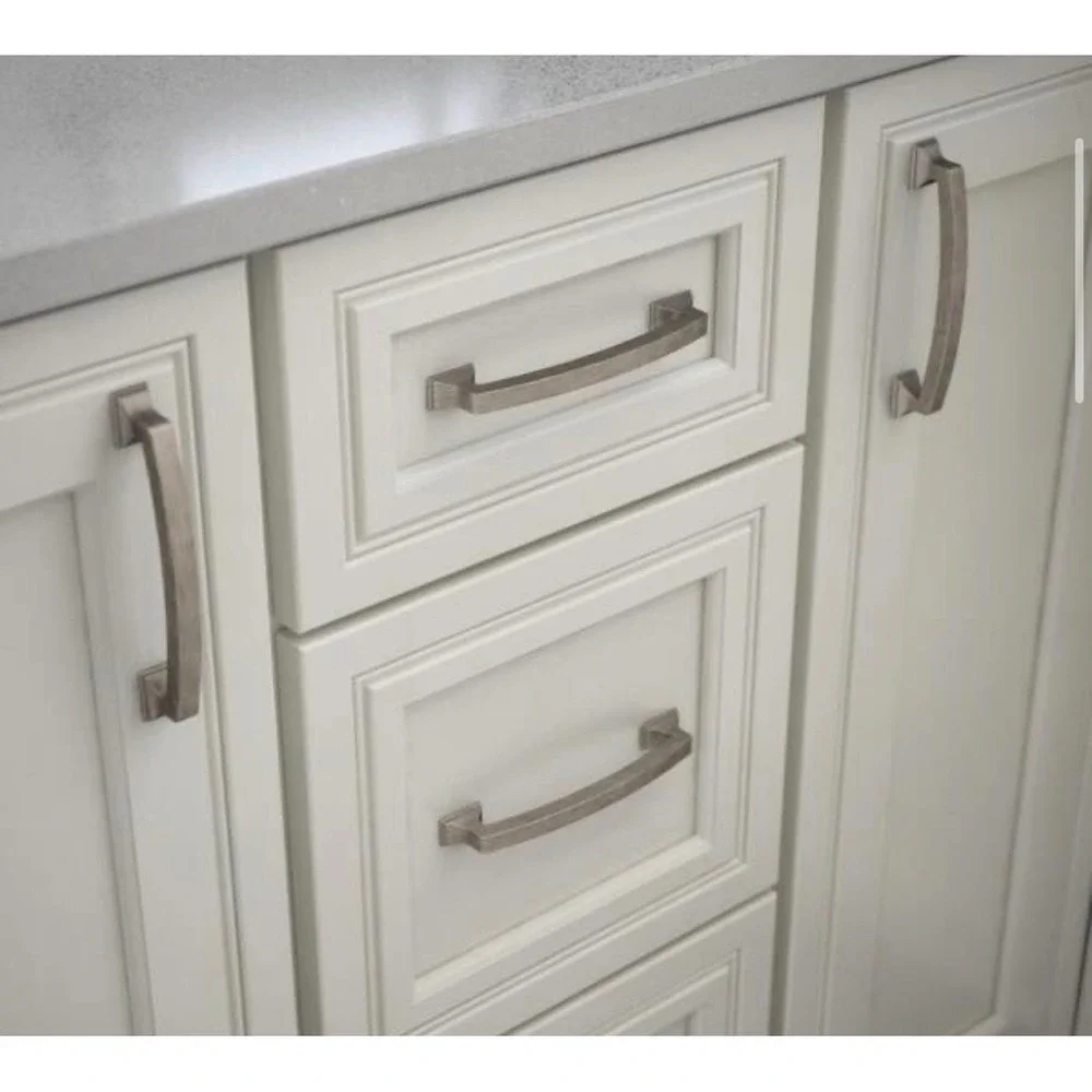 Liberty P34928-SN-C Classic Edge 128mm Cabinet Pull Satin Nickel Set of 12